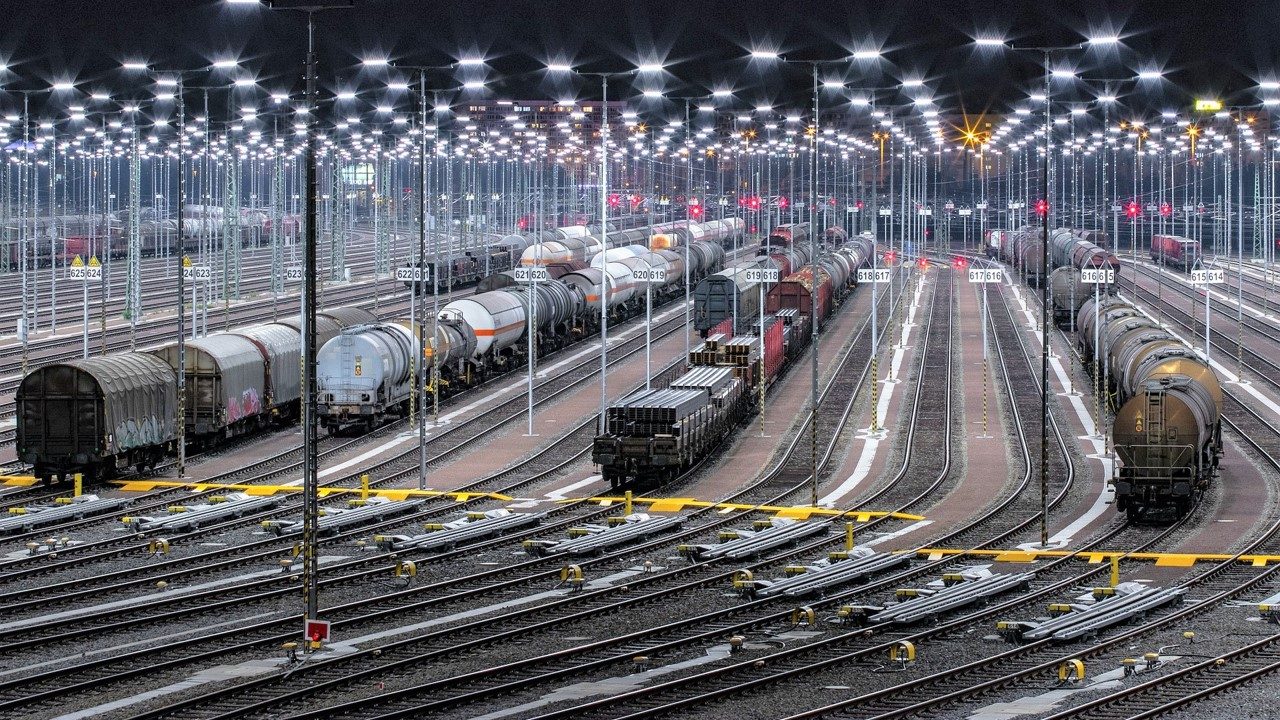 Fascio binari terminal